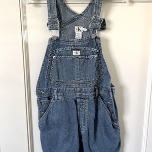 Calvin Klein Women’s Denim Overalls (Size S)